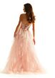 Mori Lee 49015 Flounce Skirt Ruched Corset Dress