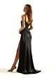 Mori Lee 49017 High Slit Lace Corset Dress