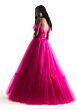 Mori Lee 49022 Ruched Bodice Off The Shoulder Dress