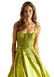 Mori Lee 49026 Square Neck Lace Corset Dress