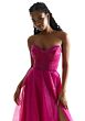 Mori Lee 49028 High Slit Strapless Sweetheart Dress