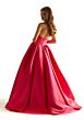 Mori Lee 49033 Basque Waist Strapless Corset Dress