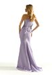 Mori Lee 49041 Illusion Midriff One Shoulder Dress