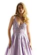 Mori Lee 49044 Open Back Embroidered Dress