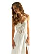 Mori Lee 49056 Embroidered Corset Skirt Slit Dress