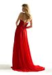 Mori Lee 49056 Embroidered Corset Skirt Slit Dress