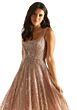 Mori Lee 49065 Square Neck Sequin Dress