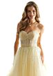 Mori Lee 49077 Strapless Sweetheart Corset Dress