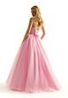 Mori Lee 49084 Basque Waist Beaded Corset Dress