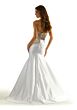 Mori Lee 49090 Sheer Bodice Strapless Dress