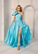 Mori Lee 49200 High Slit One Shoulder Dress