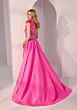 Mori Lee 49202 Beaded Waist Plunging V-Neck Dress