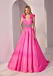 Mori Lee 49202 Beaded Waist Plunging V-Neck Dress