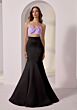 Mori Lee 49210 Bow Accent Strapless Dress