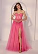 Mori Lee 49211 Sweetheart Neck Glitter Tulle Dress