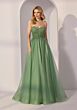 Mori Lee 49217 Glitter Tulle with Pocket Dress