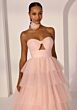 Mori Lee 49219 Tiered Tulle Skirt Sweetheart Neckline Dress