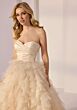 Mori Lee 49220 Tiered Ruffle Skirt Strapless Dress