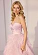 Mori Lee 49220 Tiered Ruffle Skirt Strapless Dress