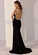 Mori Lee 49229 Beaded High Slit Sweetheart Neckline Dress