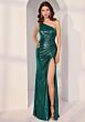 Mori Lee 49230 One Shoulder Drape Dress