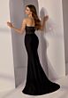 Mori Lee 49240 Slit Skirt Strapless Dress