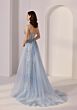 Mori Lee 49249 Slit Skirt Floral Dress