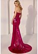 Mori Lee 49254 Beaded Bodice Strapless Dress