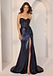 Mori Lee 49254 Beaded Bodice Strapless Dress