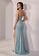 Mori Lee 49267 Keyhole Sweetheart Neck Sequin Dress