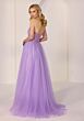 Mori Lee 49271 Draped Strap Hotfix Dress