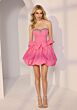 Mori Lee 49282 Bow Accent Bubble Skirt Dress