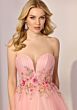 Mori Lee 49287 Plunging Sweetheart Neckline Strapless Dress