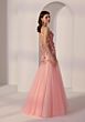 Mori Lee 49288 Floral Embroidered Bodice V-Neck Dress