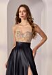 Mori Lee 49302 Slit Skirt Sweetheart Neckline Dress