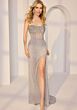 Mori Lee 49307 Scoop Neckline Embellished Dress