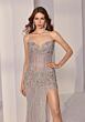 Mori Lee 49309 High Slit Sweetheart Neck Dress
