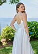 Mori Lee 49315 Slit Skirt Scoop Neckline Dress
