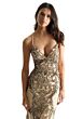 Mori Lee 49316 Lace-Up Embellished Dress
