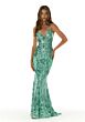 Mori Lee 49316 Lace-Up Embellished Dress