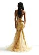 Mori Lee 49317 Plunging V-Neck Embellished Dress