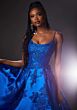 Mori Lee 49320 Scoop Neckline Embroidered Dress