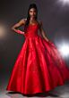 Mori Lee 49320 Scoop Neckline Embroidered Dress