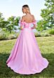 Mori Lee 49322 Pleated Bodice Off The Shoulder Dress