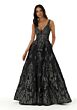 Mori Lee 49327 Plunging V-Neck with Pocket Dress