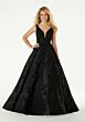 Mori Lee 49327 Plunging V-Neck with Pocket Dress