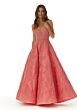 Mori Lee 49327 Plunging V-Neck with Pocket Dress