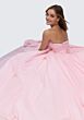 Mori Lee 49332 Peak-A-Boo Neckline Strapless Dress