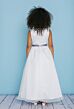 Rosebud Fashions 5109 Ribbon Belt Flower Girl Dress