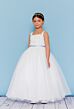 Rosebud 5131 Square Neck Flower Girl Dress